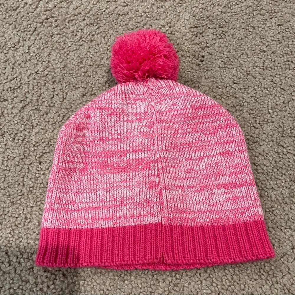 HELLO KITTY by Sanrio pink beanie hat PomPom